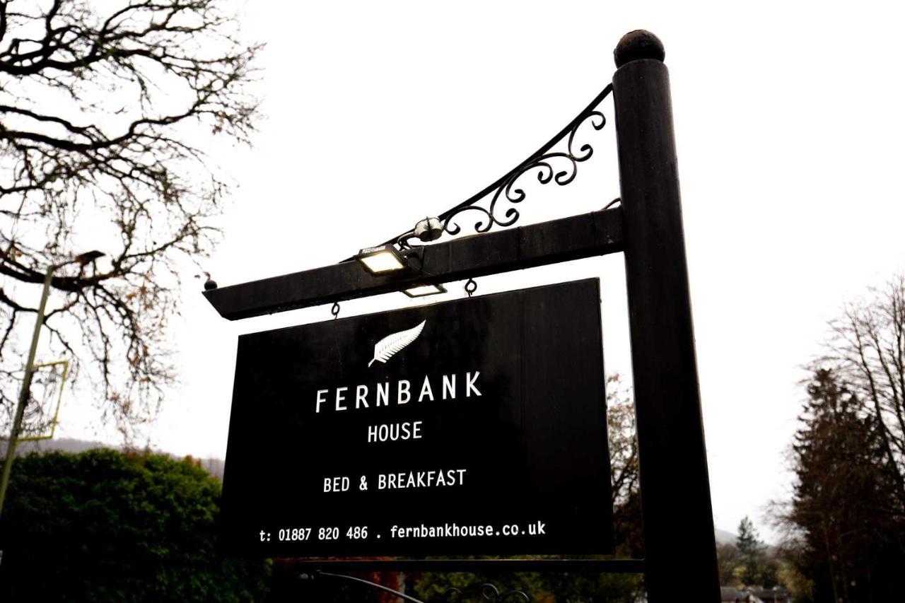 Fernbank House Bed & Breakfast Aberfeldy Bagian luar foto